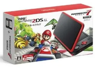 New Nintendo 2DS LL Red / Black Console