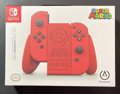 Nintendo Switch Power A Joy-Con Grip Super Mario Red