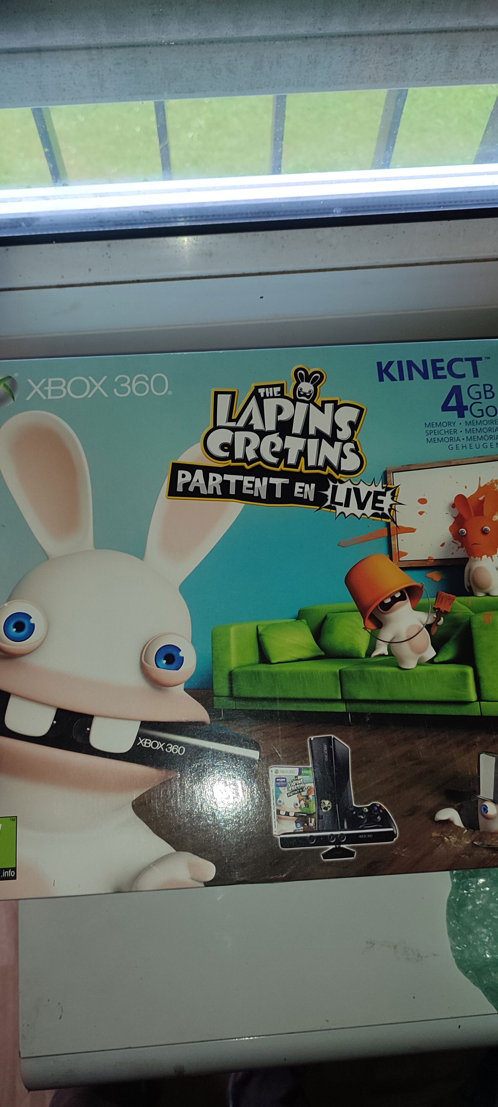 Microsoft Xbox 360 Les Lapins Crétins Partent en Live Console