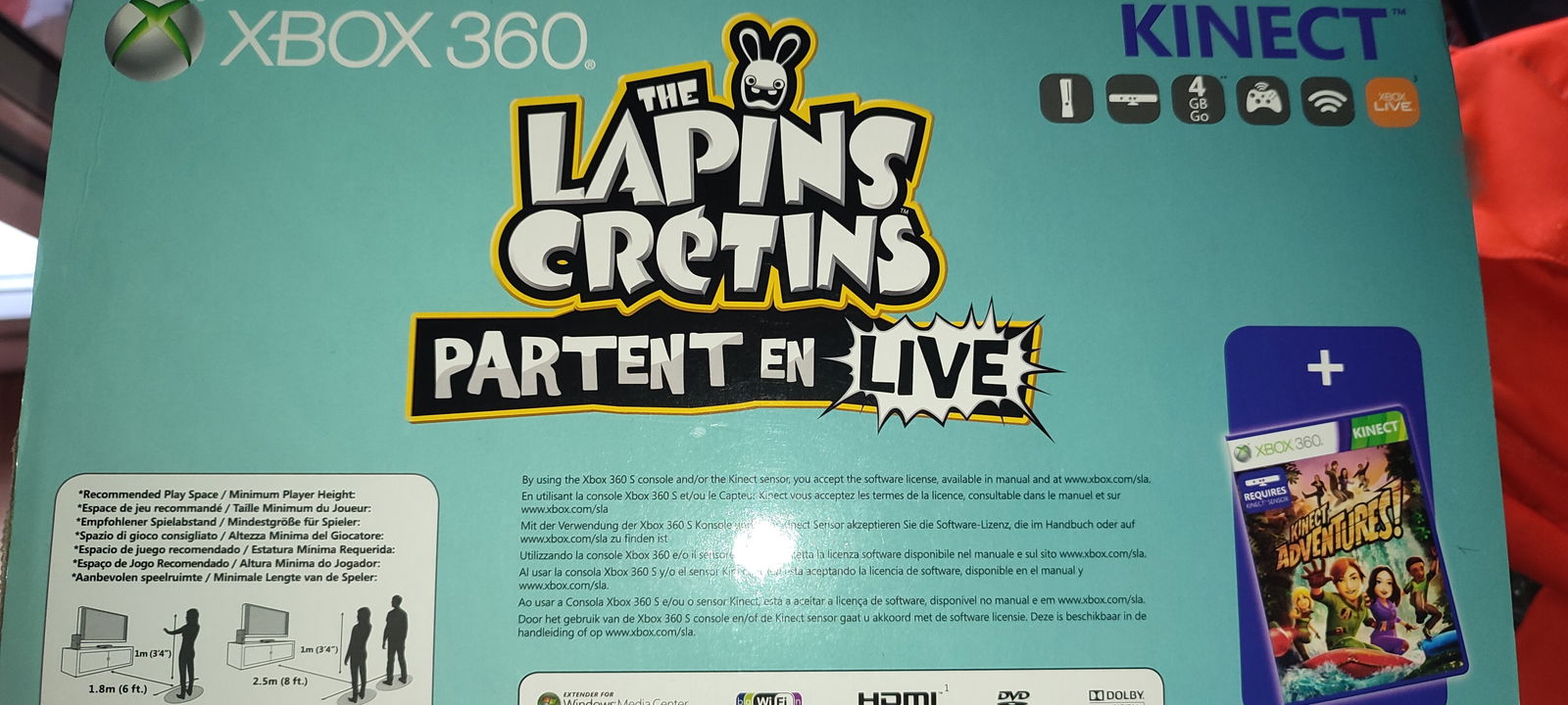 Microsoft Xbox 360 Les Lapins Crétins Partent en Live Console