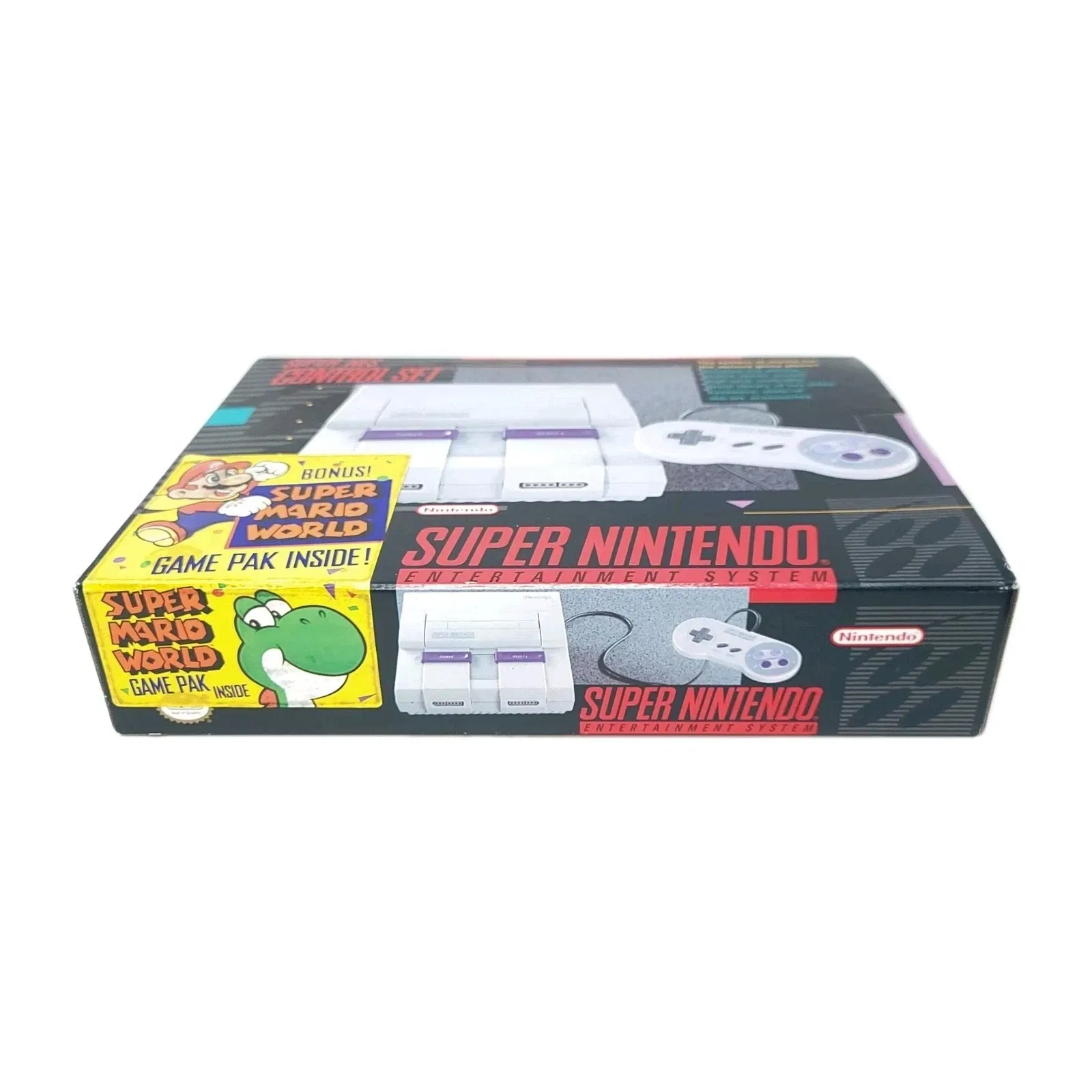 SNES Super Mario World Bonus Game Pak