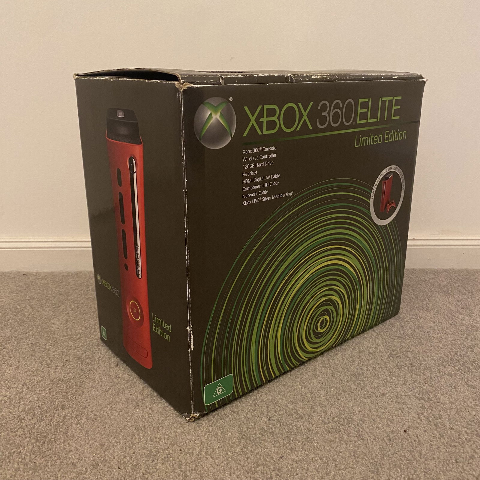  Microsoft Xbox 360 Red Elite Console [EU]