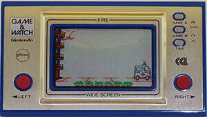  Nintendo Game &amp; Watch Fire &quot;Plessey&quot;
