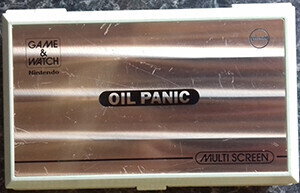 Nintendo Game & Watch Oil Panic Plessey