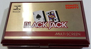  Nintendo Game &amp; Watch Black Jack Humpty Dumpty