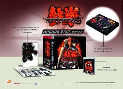 Namco PlayStation 3 Tekken 6 Arcade Stick Bundle