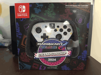 Nintendo Switch Mario Kart 8 Deluxe Championship 2024 Pro Controller