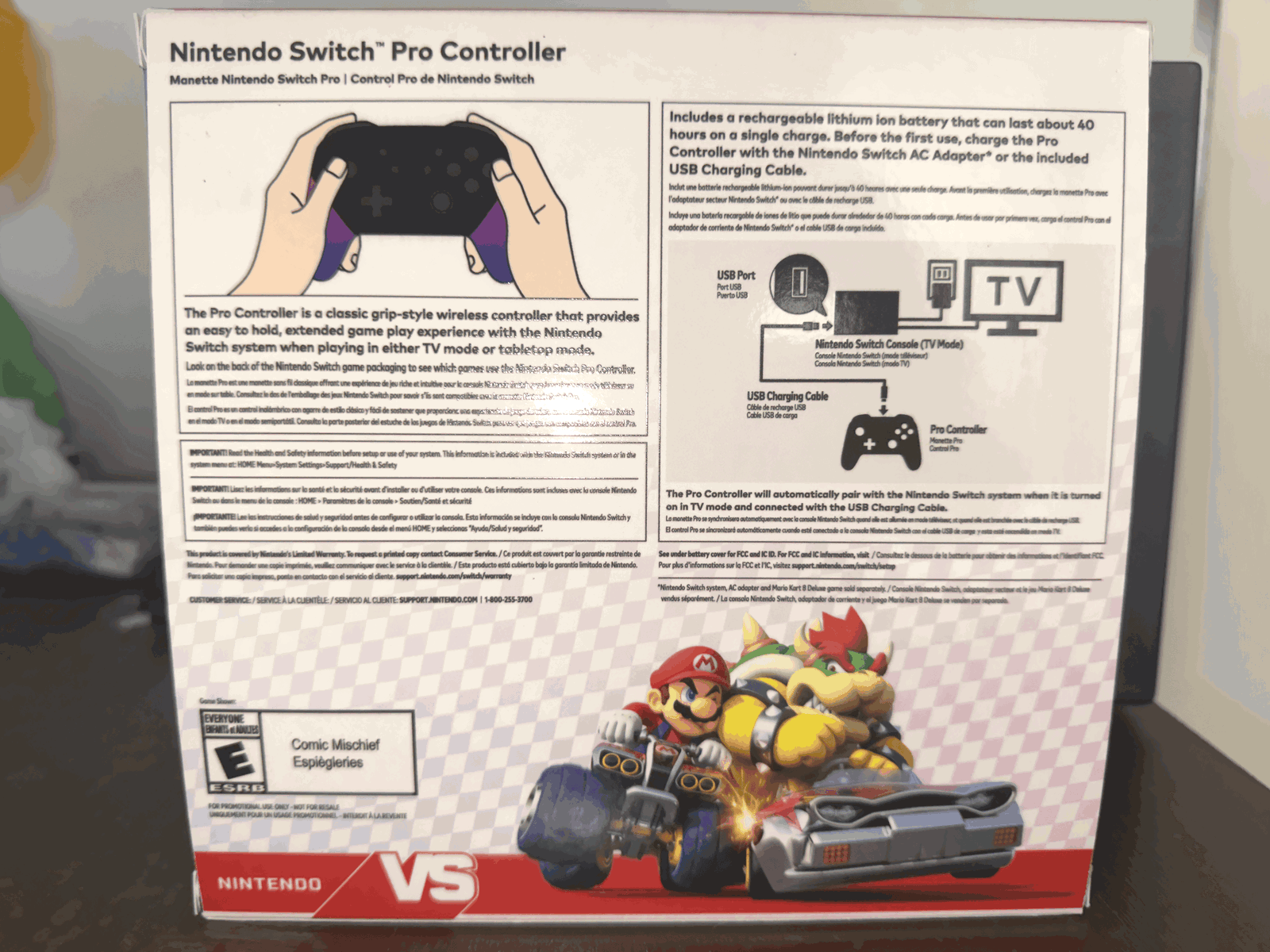 Nintendo Switch Mario Kart Championship Controller