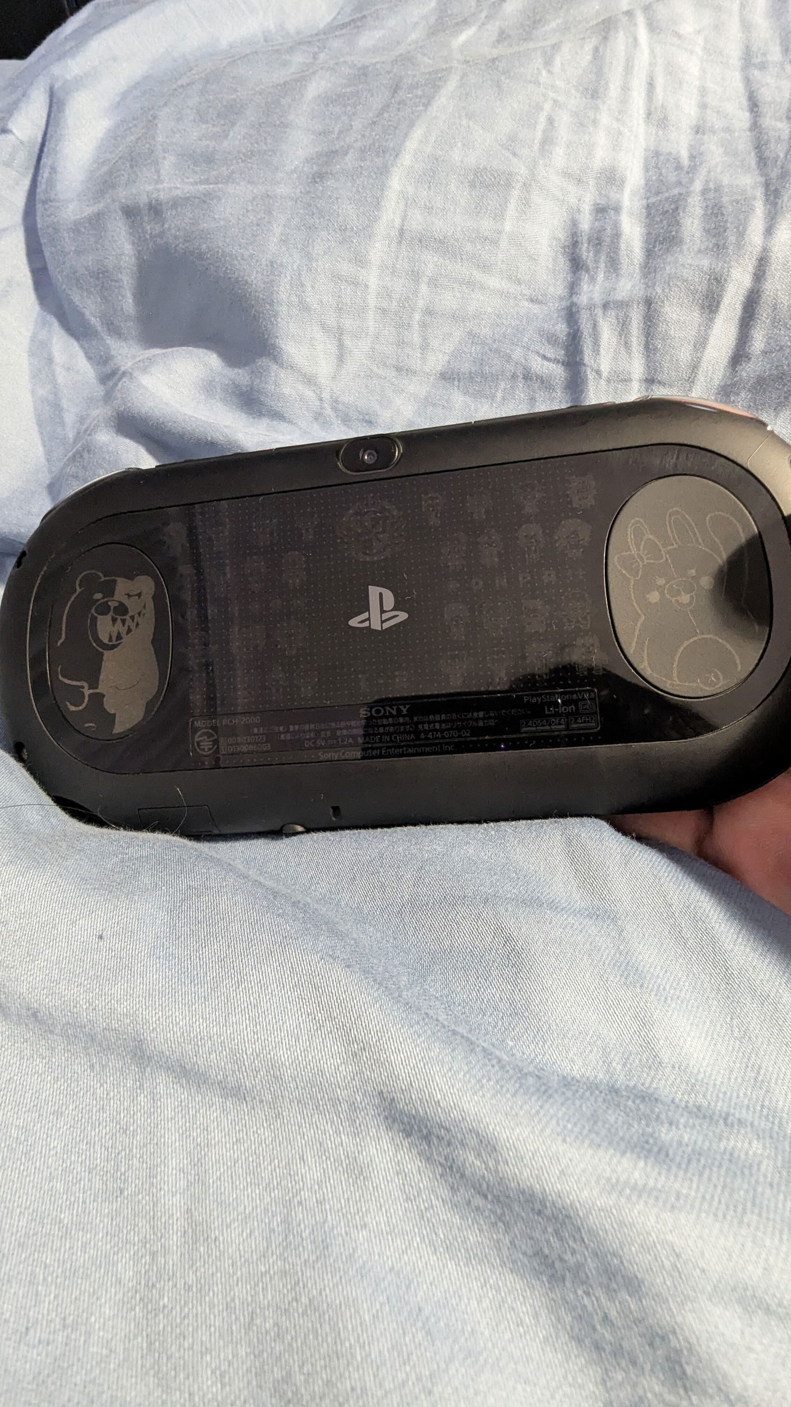 Sony PS Vita Slim Danganronpa Black Console