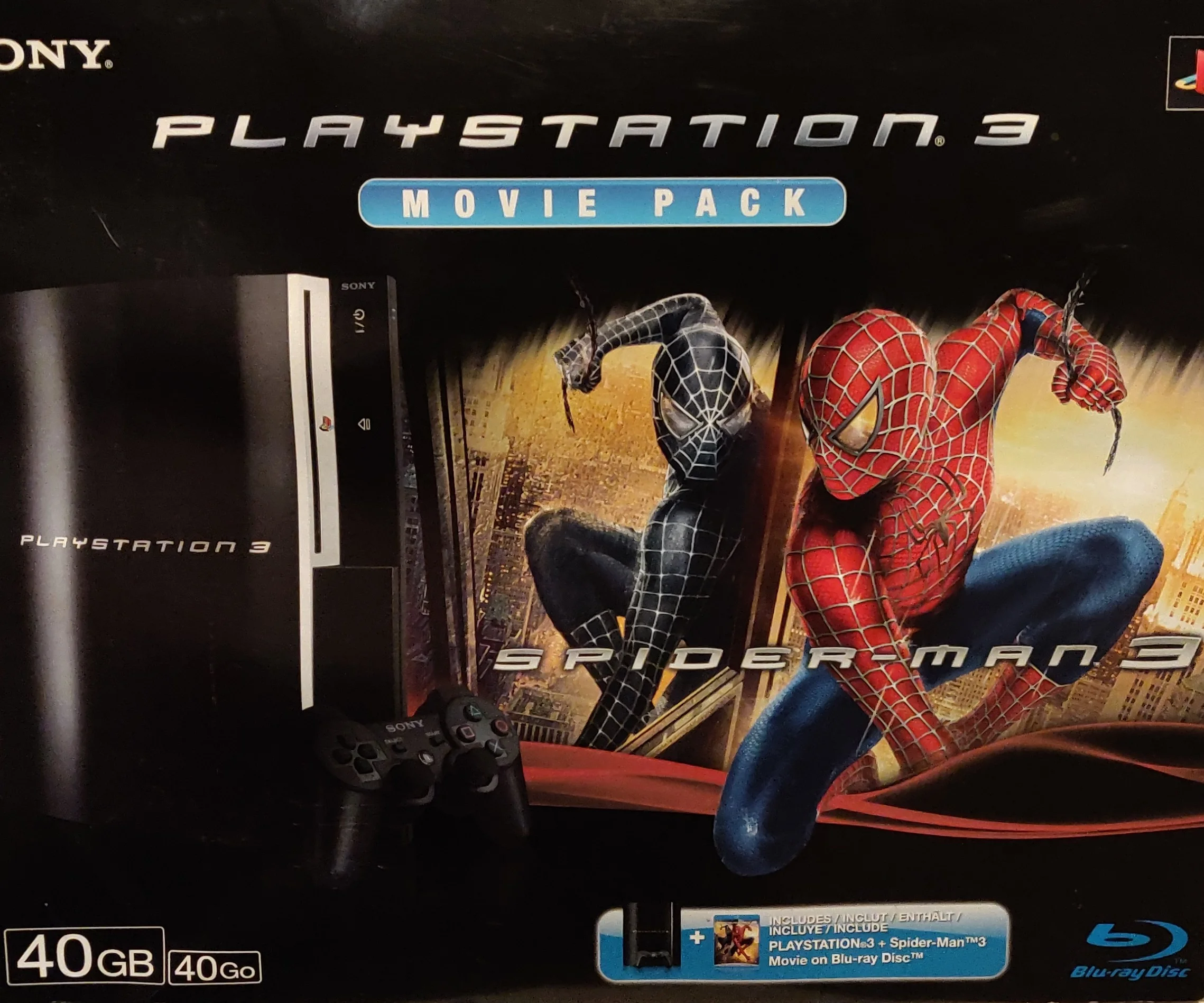  Sony PlayStation 3 Spider-Man 3 Movie Pack