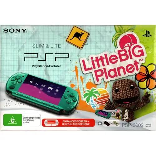 Consolevariations - Sony PSP 3000 Turquoise Green Little BIG