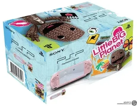 Consolevariations - Sony PSP 3000 Blossom Pink Little BIG Planet