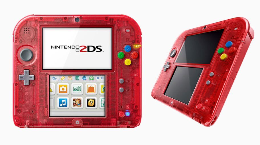 Nintendo 2DS Pokemon Red Console [EU]