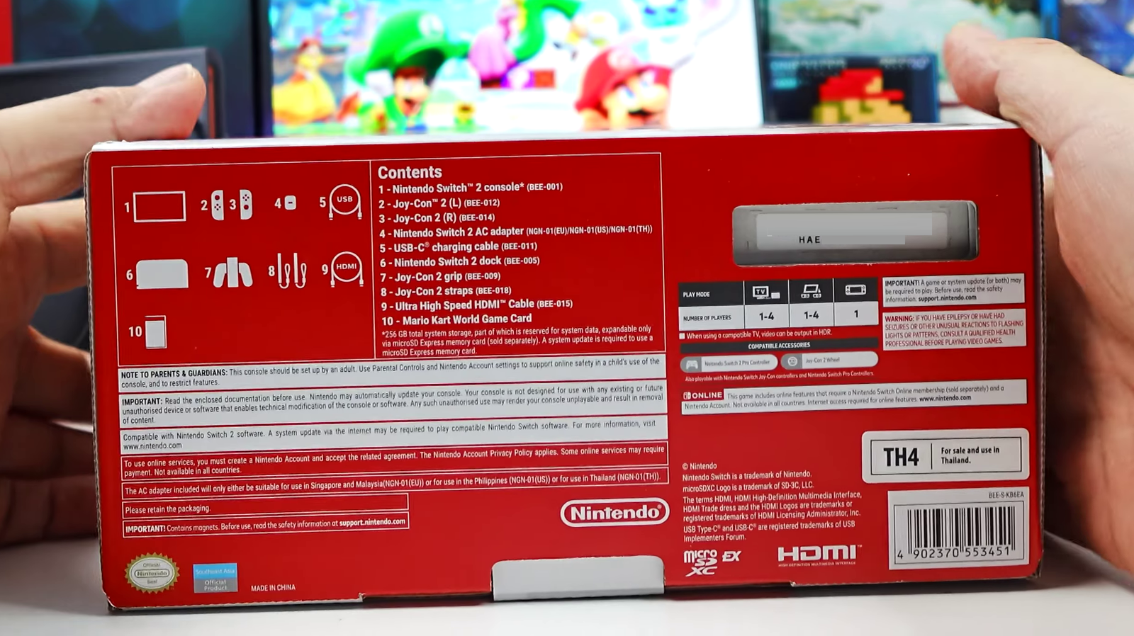 Nintendo Switch 2 Mario Kart World Bundle [SEA]
