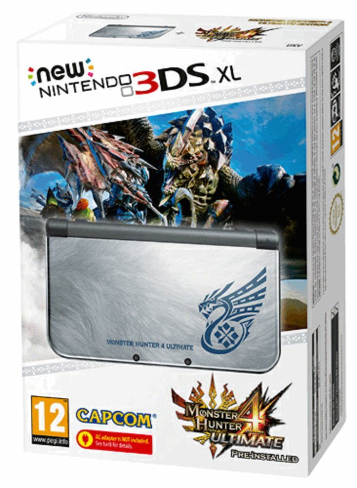  New Nintendo 3DS XL Monster Hunter 4 Ultimate Console [EU]