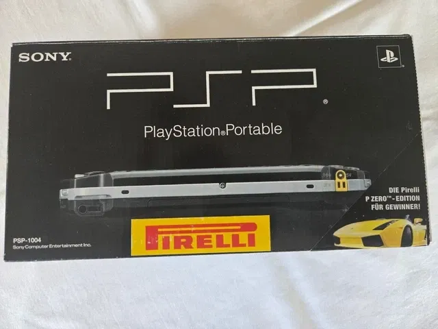 Sony PSP 1000 Series Pirelli “P-Zero” Console