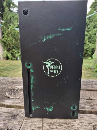 Microsoft Xbox Series X People Can Fly 20th Anniversary Console