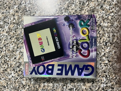 Nintendo Game Boy Color Atomic Purple Console [CAN]