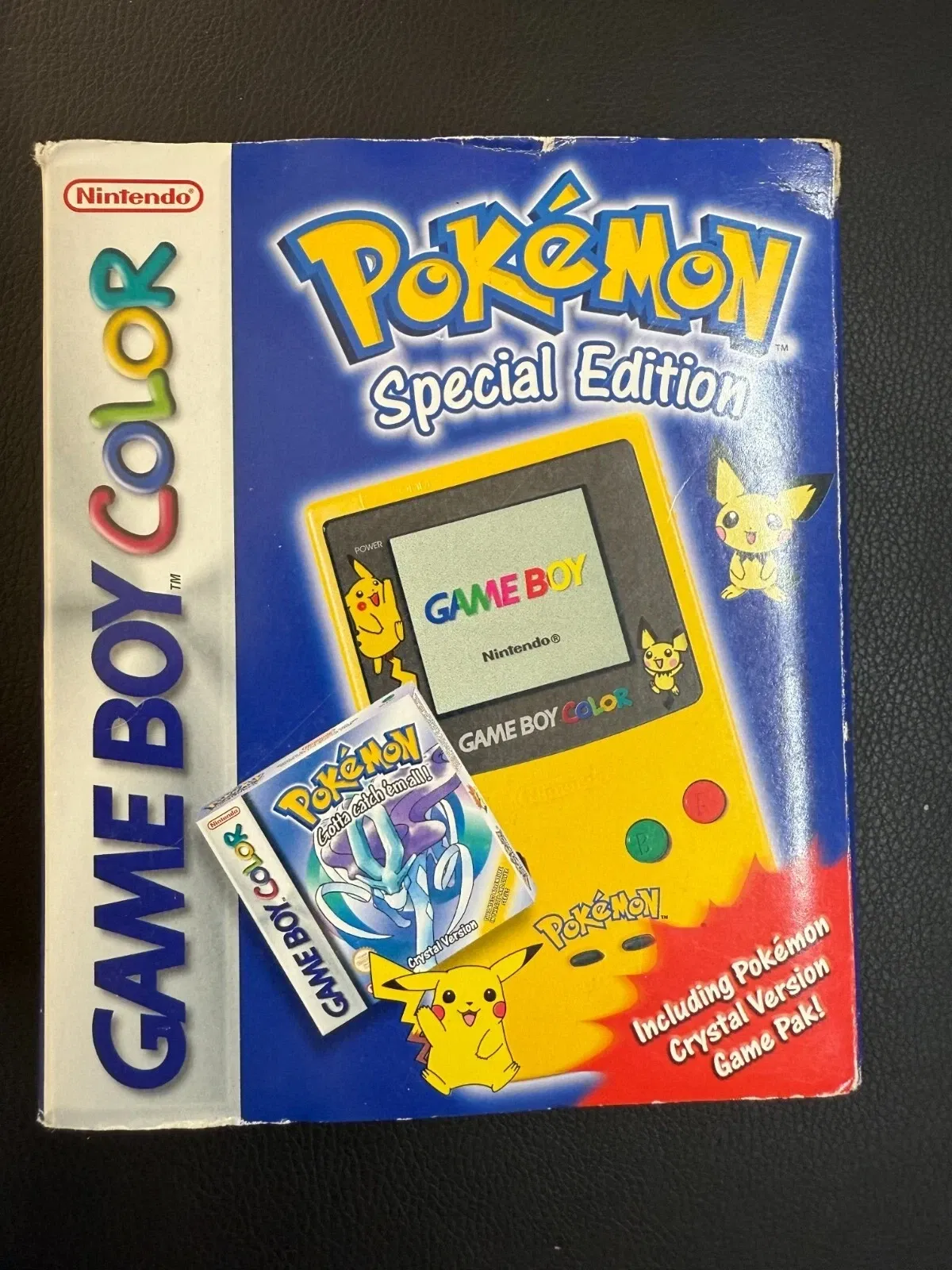  Nintendo Game Boy Color Pokemon Crystal pak