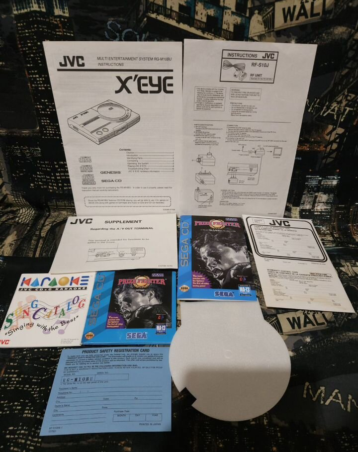 JVC Genesis X&#039;eye Blue Console