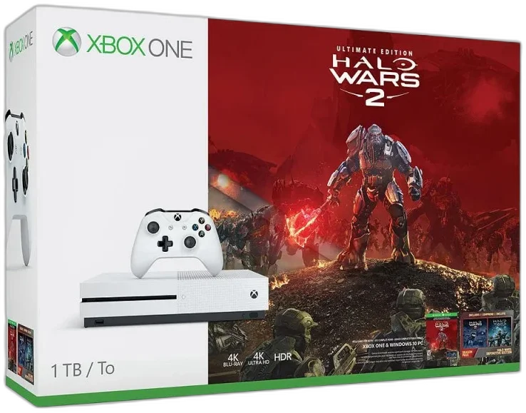  Microsoft Xbox One S Halo Wars 2 Bundle [NA]