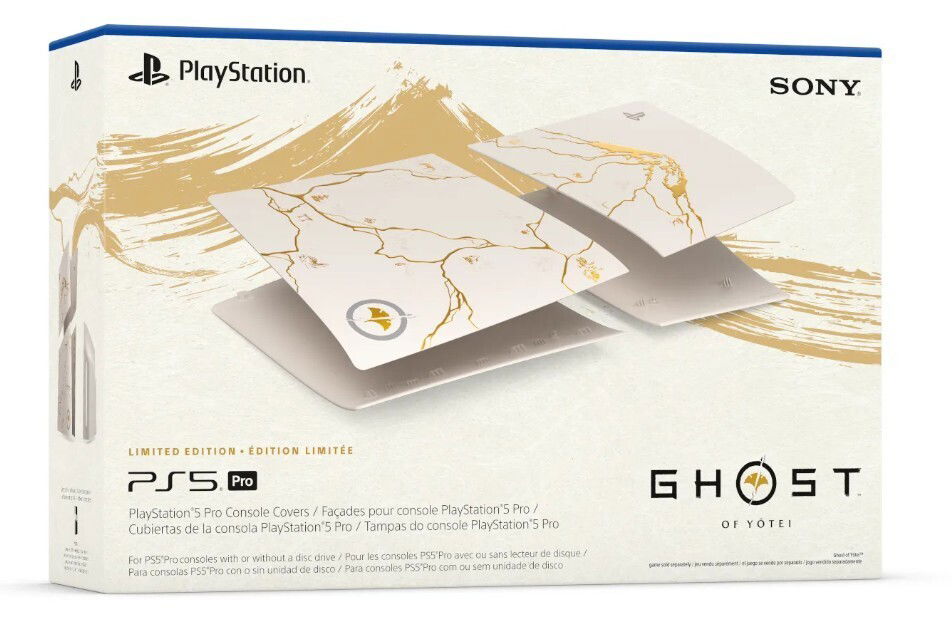  Sony PlayStation 5 Pro Ghost of Yotei Console Covers [NA]