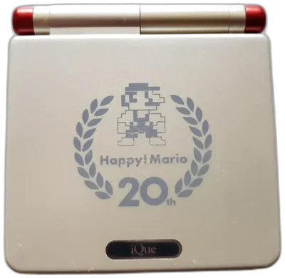 iQue Game Boy Advance SP Mario 20th Anniversary Console