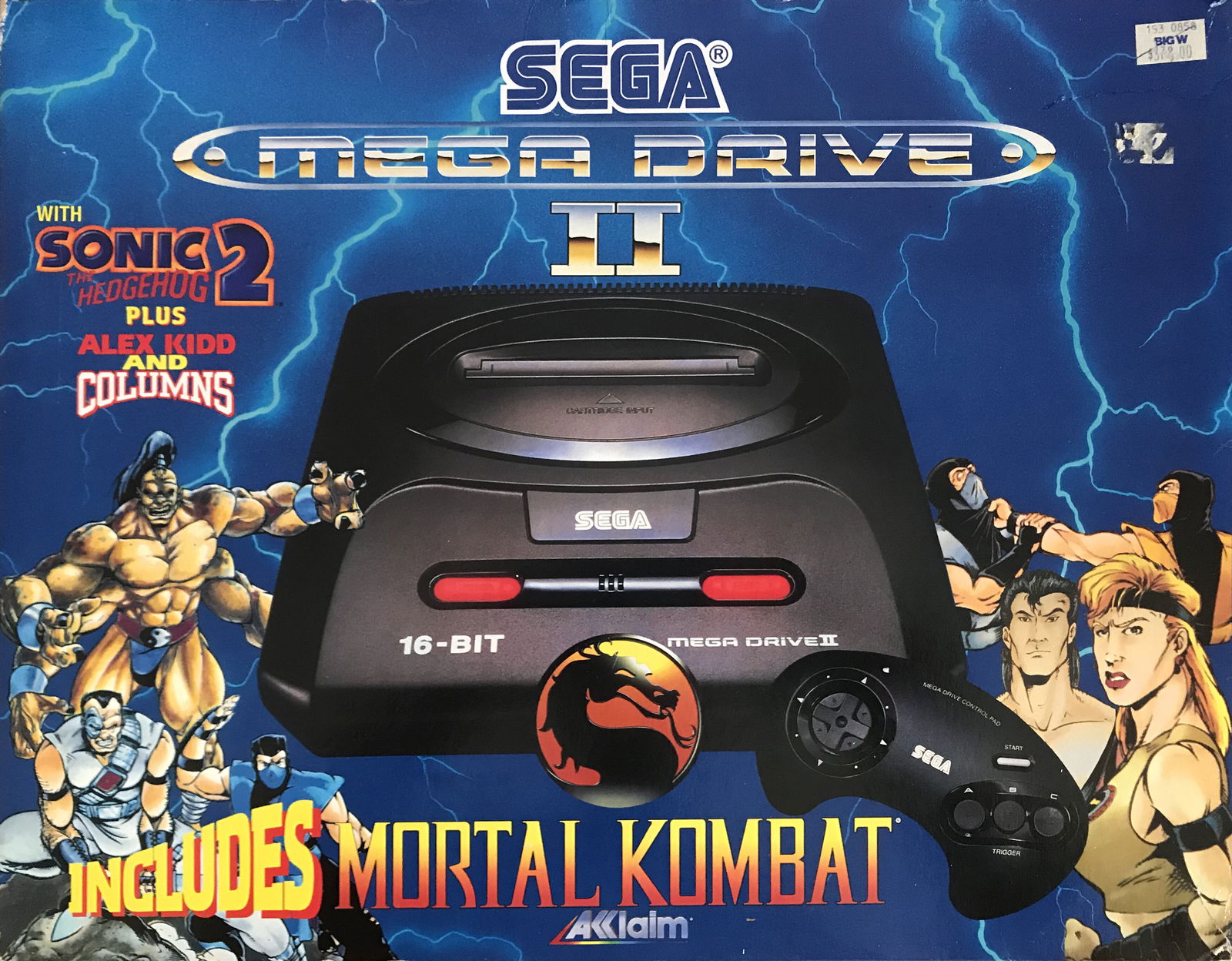 Sega Mega Drive II Mortal Kombat Bundle