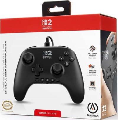 Power A Switch 2 Advantage Wired Controller