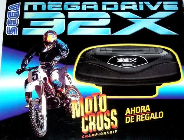 Moto Cross Original - Sega 32x - Sebo dos Games - 10 anos!