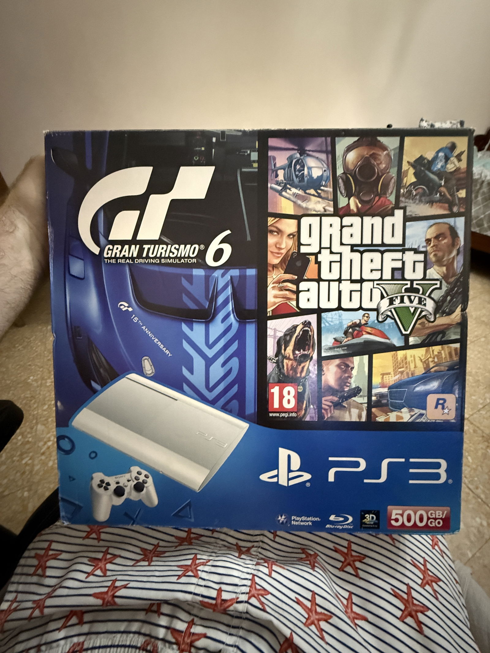  Sony PlayStation 3 Super Slim Sony PlayStation 3 Super Slim Gran Turismo 6 and GTA V Bundle [EU]
