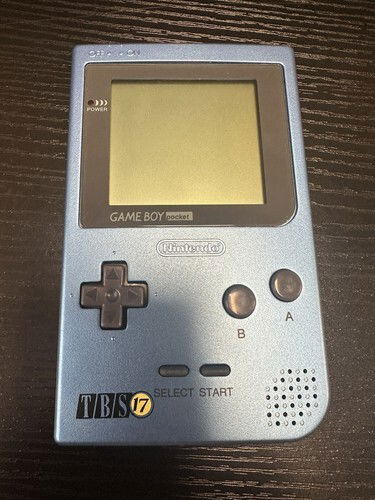 Nintendo Game Boy Pocket Ice Blue TBS-17 Console