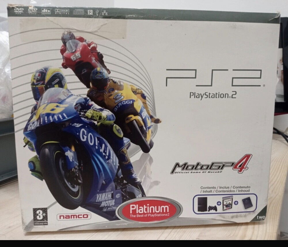  Sony PlayStation 2 Moto GP4 Platinum