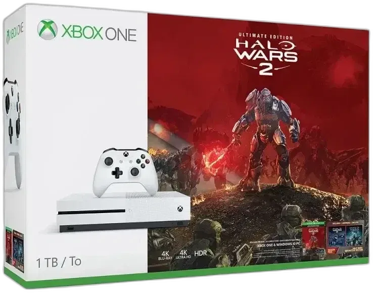  Microsoft Xbox One S MiHalo Wars 2 Bundle