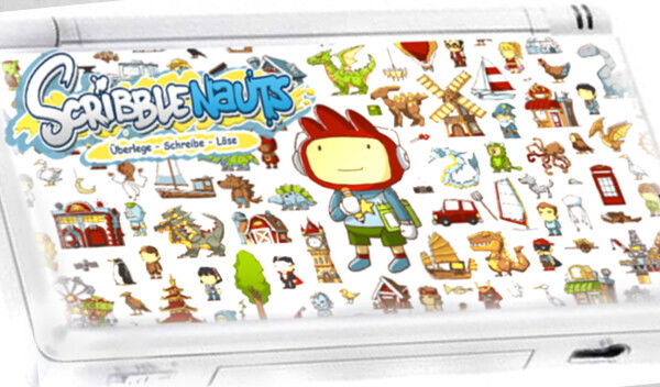  Nintendo DS Lite Scribblenauts Console