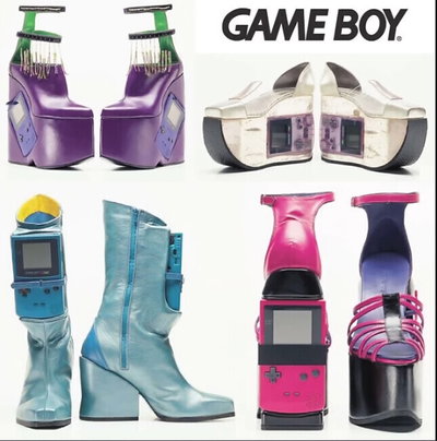 Nintendo Game Boy Color Shoes