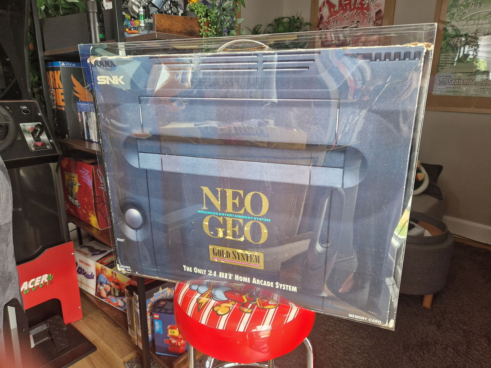 Neo Geo AES Gold System Console