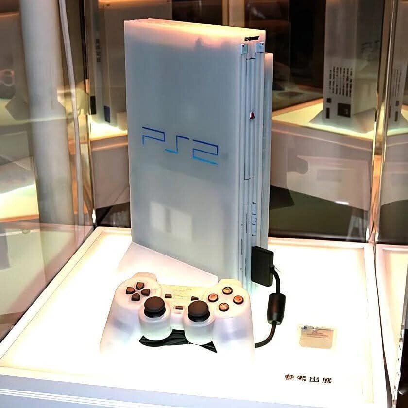 Sony PlayStation 2 Transparent white