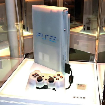 Sony PlayStation 2 Transparent White Console