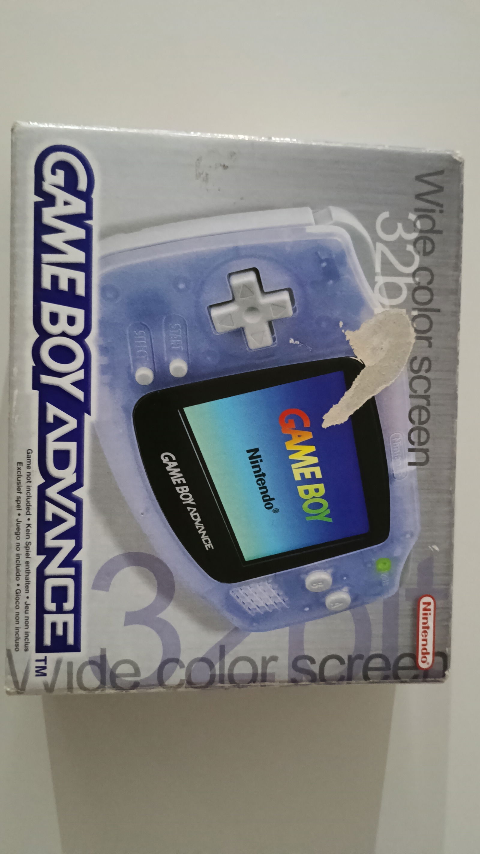 Nintendo Game Boy Advance Glacier Console [EU]