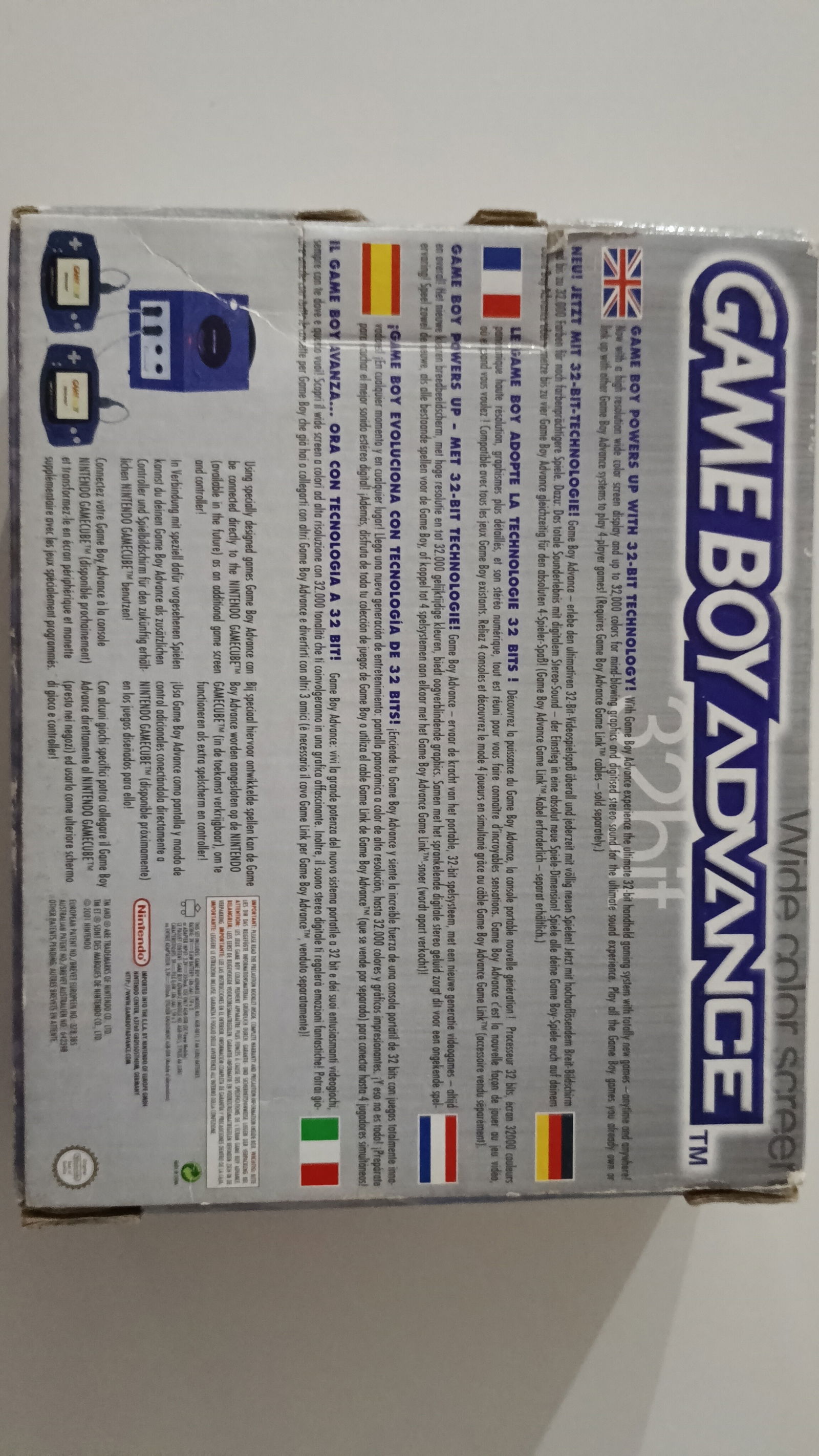 Nintendo Game Boy Advance Glacier Console [EU]
