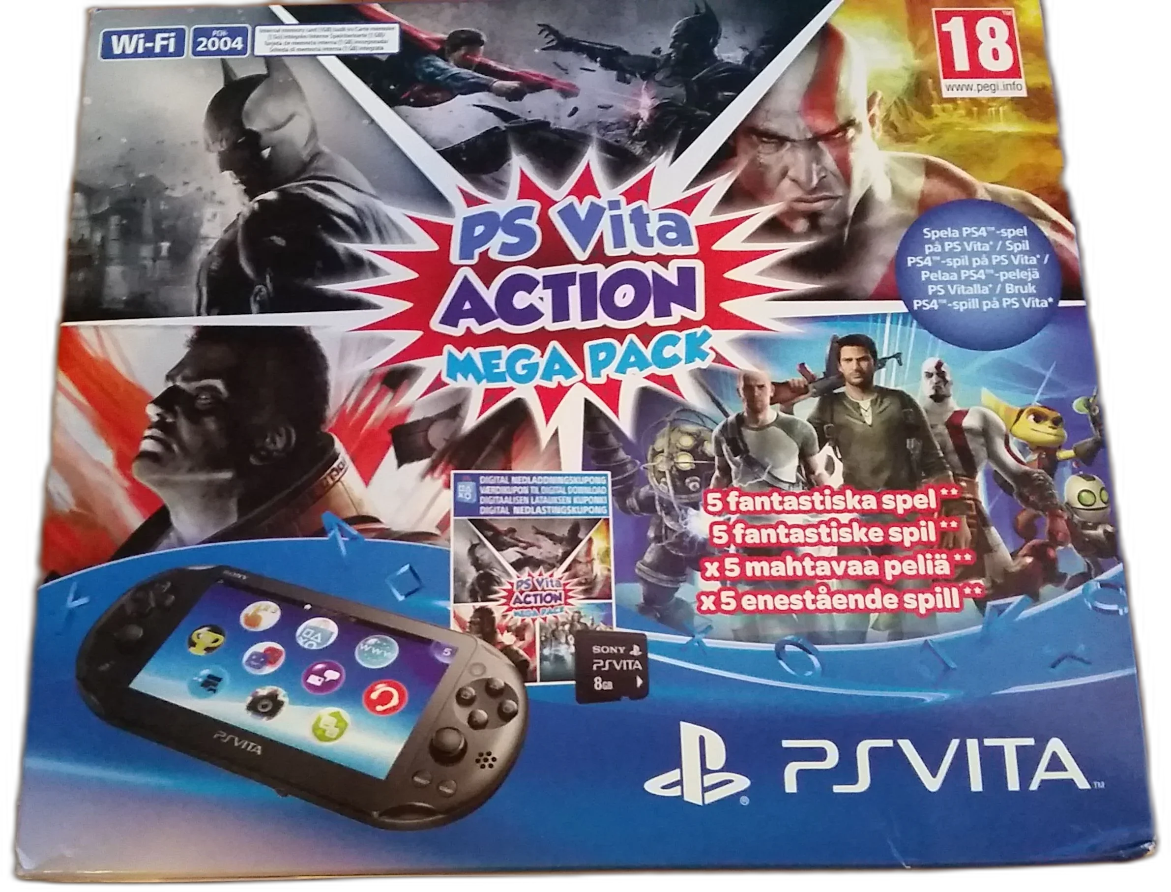  Sony PS Vita Action Mega Pack