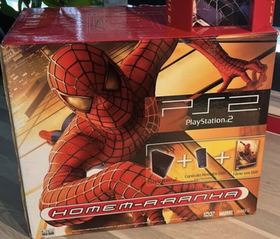 Sony PlayStation 2 Spiderman DVD Pack