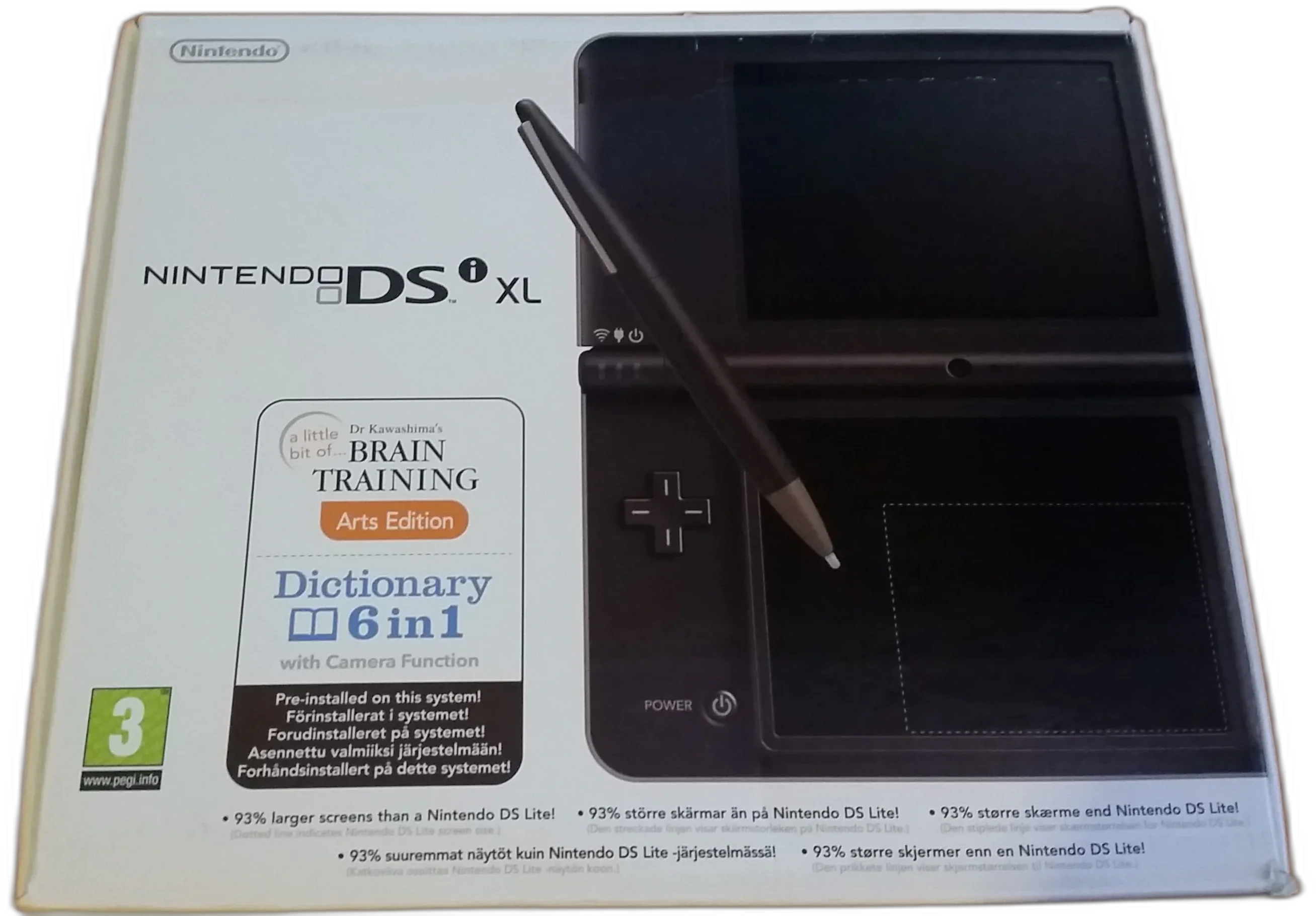  Nintendo DSi XL Brain Training Bundle