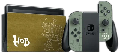 Nintendo Switch Gold Hob Console