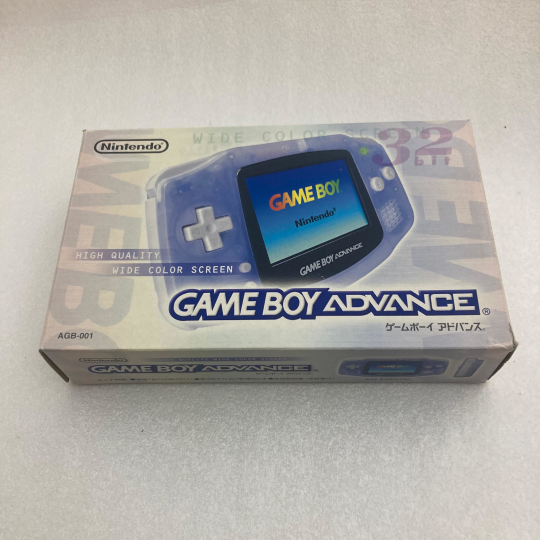  Nintendo Game Boy Advance Nintendo Game Boy Advance Milky Blue Console [JP]