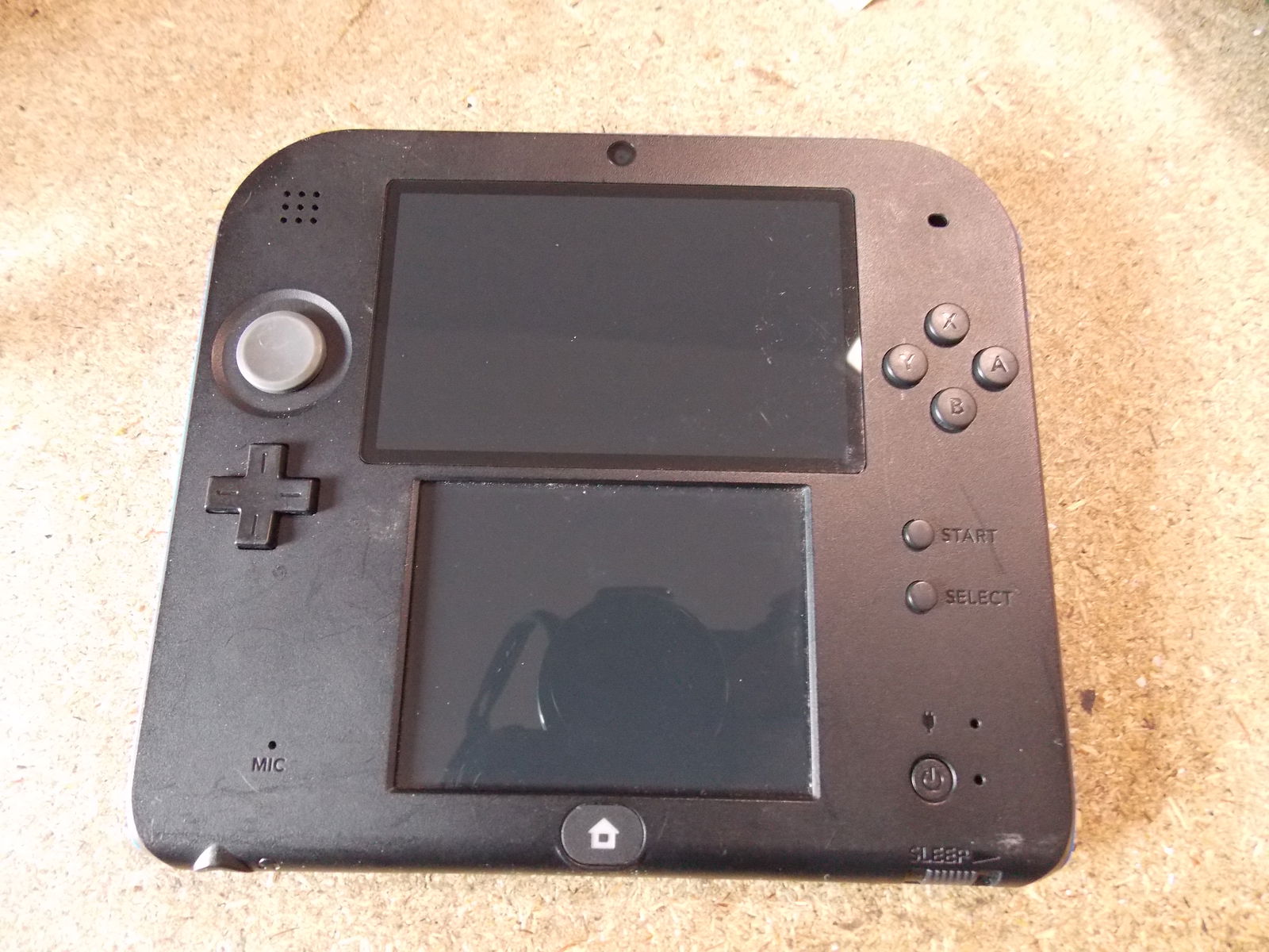  Nintendo 2DS Blue Black Demo Console