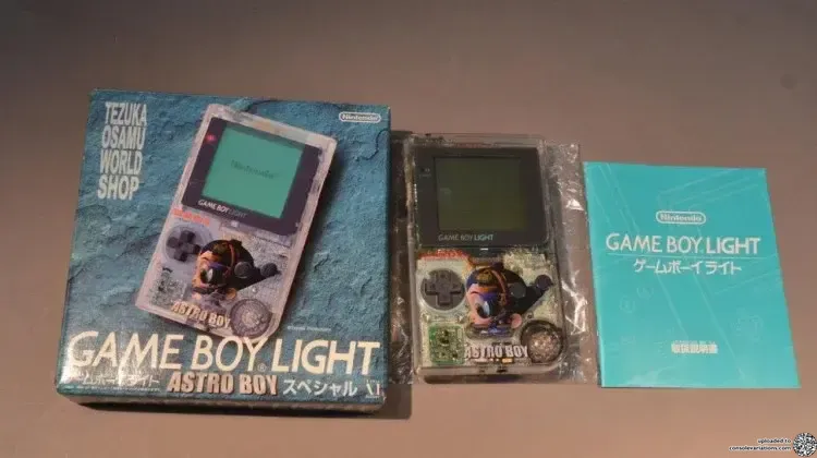 Consolevariations - Nintendo Game Boy Light Tesuka Osamu Console
