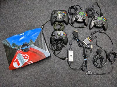 Microsoft Xbox World Racing Red Console