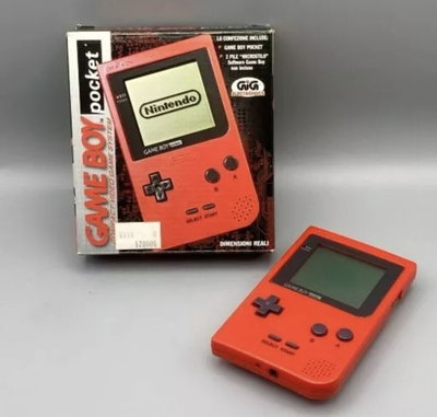 Nintendo Game Boy Pocket Red console [IT]